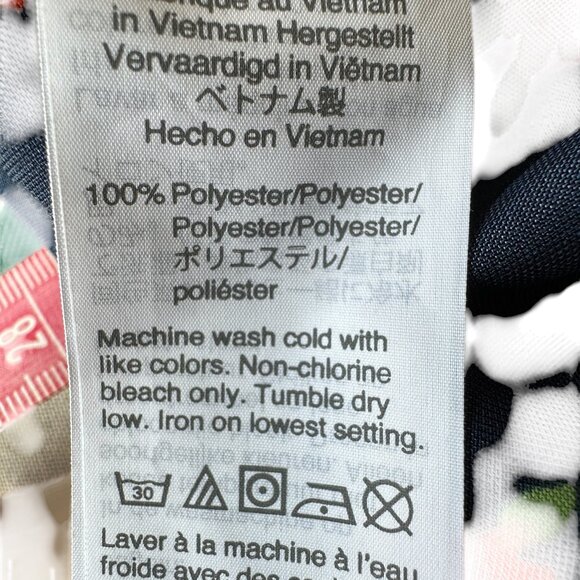 J Crew pull-on slip skirt in poppy field size S - Picture 4 of 5